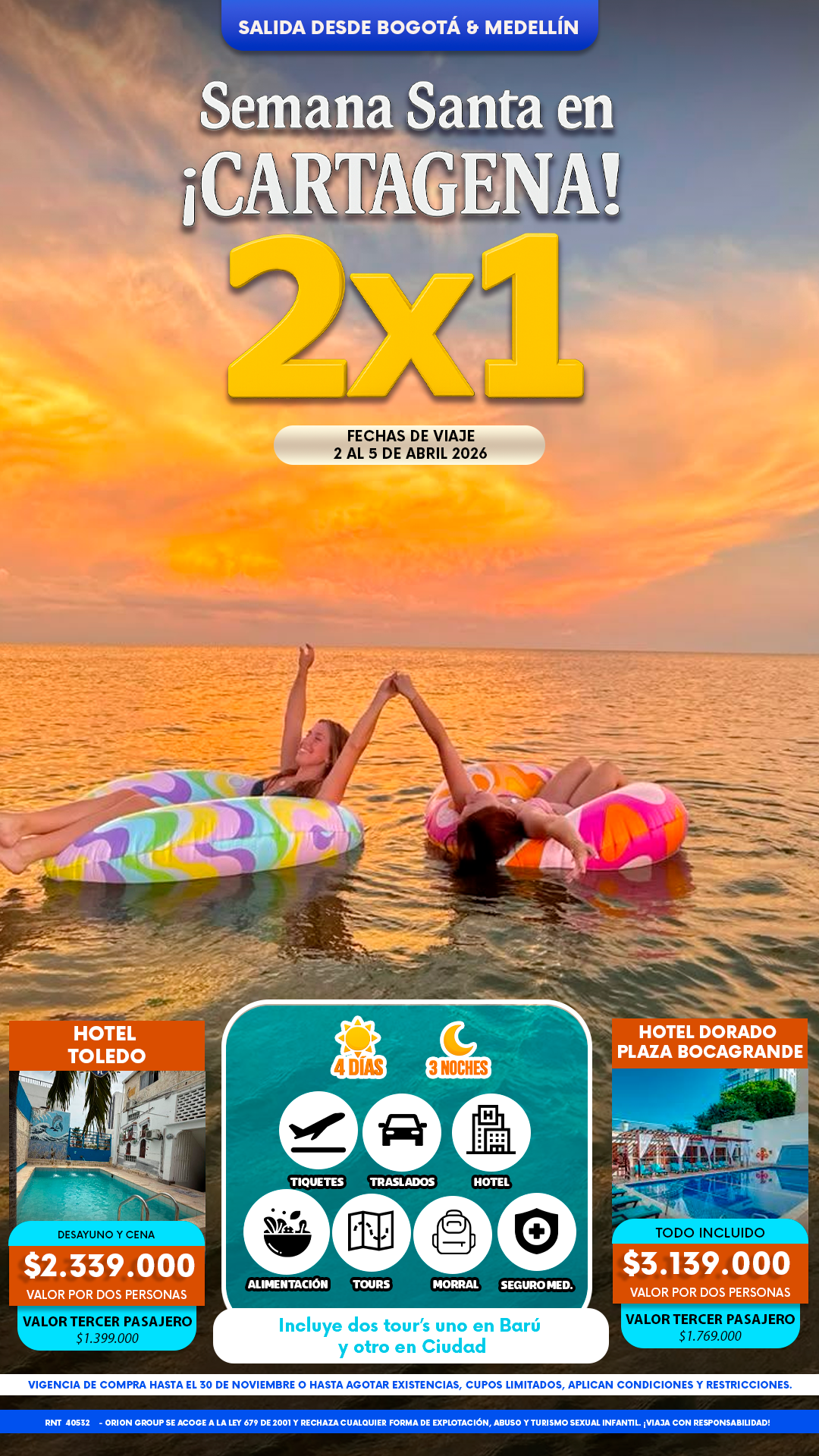 SEMANA SANTA CARTAGENA NOV BOG