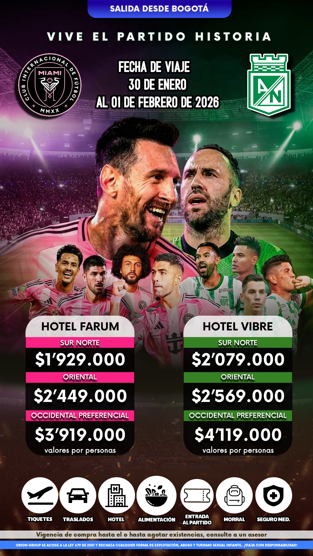 NACIONAL VS INTER bog