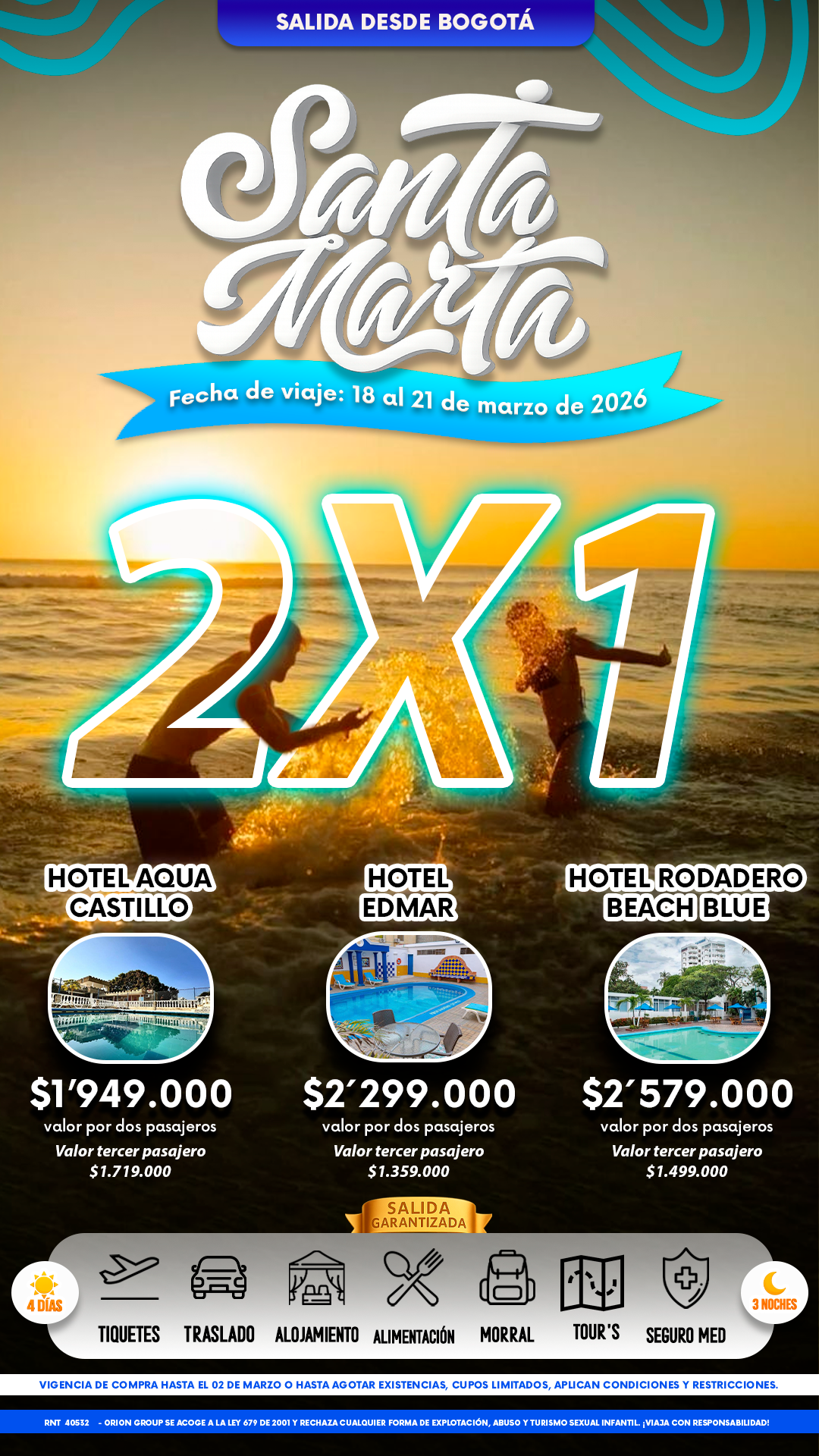 BLOQUEO SANTA MARTA 18 AL 21 NPG